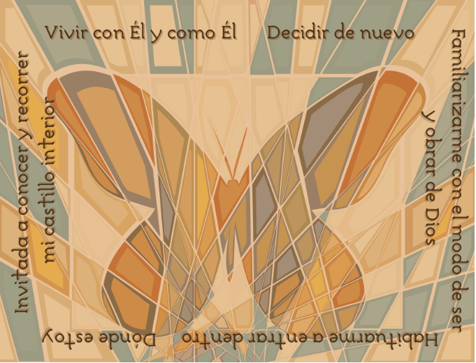 mariposa fases itinerario teresiano